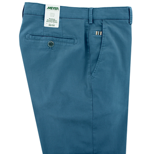 Blue Ultrasoft Twill Trousers