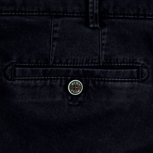 Navy Ultrasoft Twill Trousers