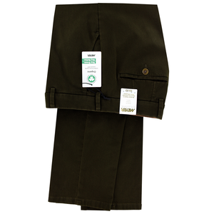 Brown Exclusive Twill Roma Trousers