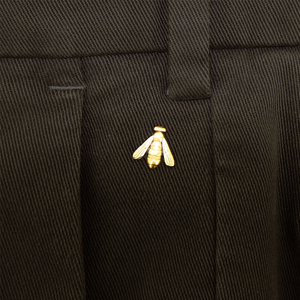 Brown Exclusive Twill Roma Trousers