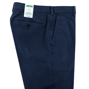 Blue Silverstone Stretch Twill Chino