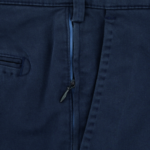 Blue Silverstone Stretch Twill Chino