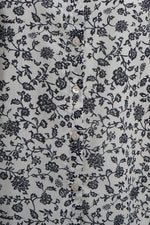 Load image into Gallery viewer, Navy Floral Print Blouse
