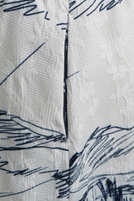 Load image into Gallery viewer, Navy Scenic Desert Toile Skirt
