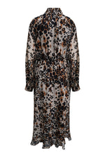 Load image into Gallery viewer, Brown Leopard Print Dress
