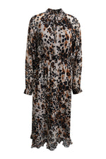 Load image into Gallery viewer, Brown Leopard Print Dress
