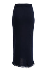 Load image into Gallery viewer, Navy Knitted Skirt
