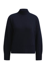 Load image into Gallery viewer, Navy Highneck Pullover
