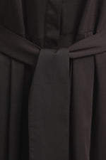 Load image into Gallery viewer, Dark Brown Utility Shirt Dress
