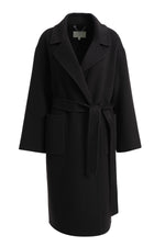 Load image into Gallery viewer, Brown Oversized Tie Belt Coat
