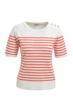 Red  Stripe Jumper