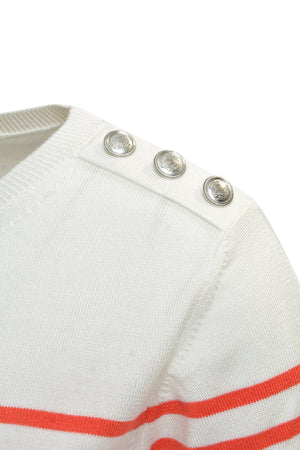 Red  Stripe Jumper