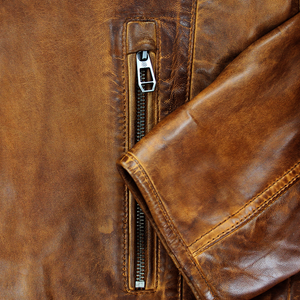 Tan Nappa Leather Bender Jacket