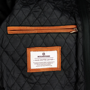 Tan Nappa Leather Bender Jacket
