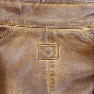 Tan Nappa Leather Bender Jacket