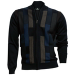 Load image into Gallery viewer, Montechiaro 3D Alcantara Cardigan Navy
