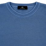 Load image into Gallery viewer, Denim Crew Neck Sweater

