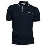 Load image into Gallery viewer, Navy Classic Polo Shirt
