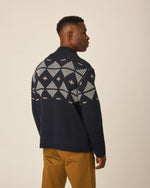 Load image into Gallery viewer, Navy Mountain Quarter Zip
