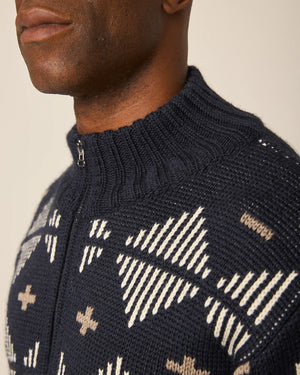 Navy Mountain Quarter Zip