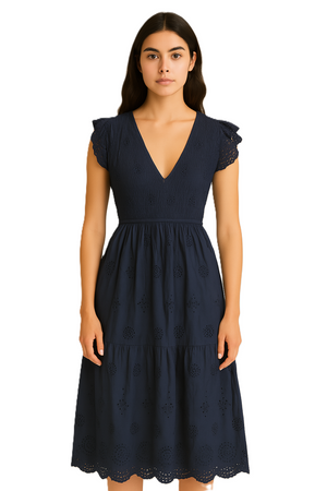 Navy Aegean Dress