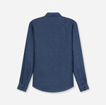 Load image into Gallery viewer, Navy Casual Linen Shirt
