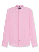 Load image into Gallery viewer, Pink Casual Linen Shirt
