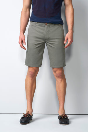 Olive Move Stretch Twill Shorts