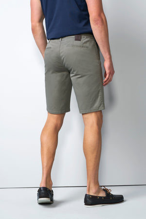 Olive Move Stretch Twill Shorts