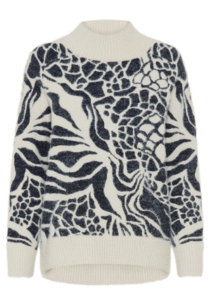 Ink Cora Print Jumper