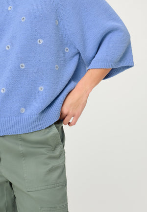 Sky Embellished Jumper