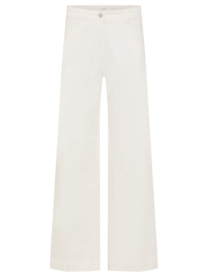 Off White Wide Jeans
