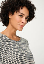 Load image into Gallery viewer, Beige Printed Top
