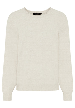 Beige Henry Textured Knit