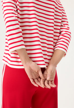 Red Striped Jumper