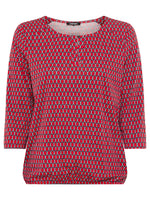 Load image into Gallery viewer, Red Printed Top
