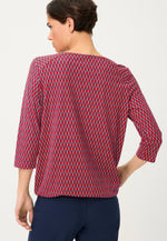 Load image into Gallery viewer, Red Printed Top
