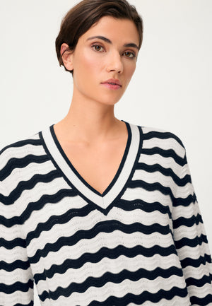 Ink Striped Jumper