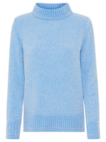 Load image into Gallery viewer, Blue Chunky Turtleneck
