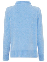 Load image into Gallery viewer, Blue Chunky Turtleneck
