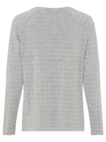 Load image into Gallery viewer, Grey Sparkly Jersey Top
