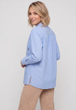 Load image into Gallery viewer, Blue Stripe Shirt
