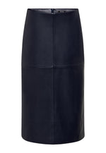 Load image into Gallery viewer, Ink Faux Leather Skirt
