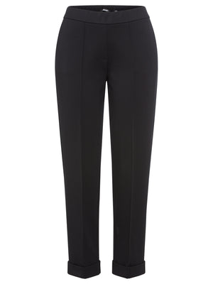 Black Lisa Cropped Trousers