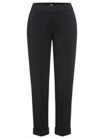 Load image into Gallery viewer, Black Lisa Cropped Trousers
