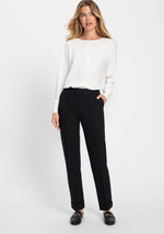 Load image into Gallery viewer, Black Lisa Cropped Trousers
