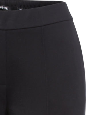 Black Lisa Cropped Trousers