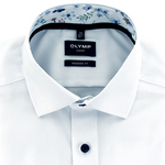 Load image into Gallery viewer, Olymp Luxor Modern Fit Textured Cotton Shirt White
