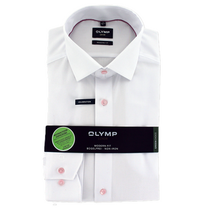 Olymp Luxor Modern Fit Celebration Shirt White