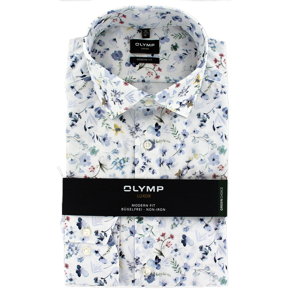 Olymp Luxor Modern Fit  Shirt White